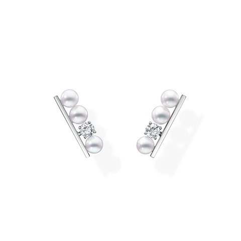 Balance Diamond Solo Earrings