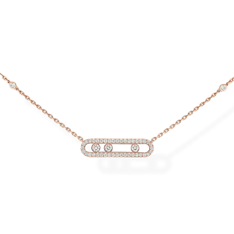 Baby Move Diamond Pave Necklace