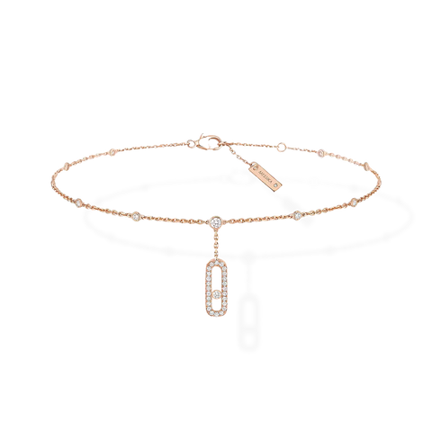 Move Uno Ankle Bracelet Paved