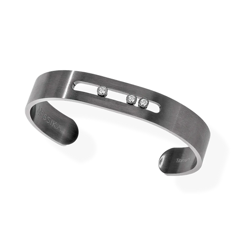 Move Titanium Graphite Bangle