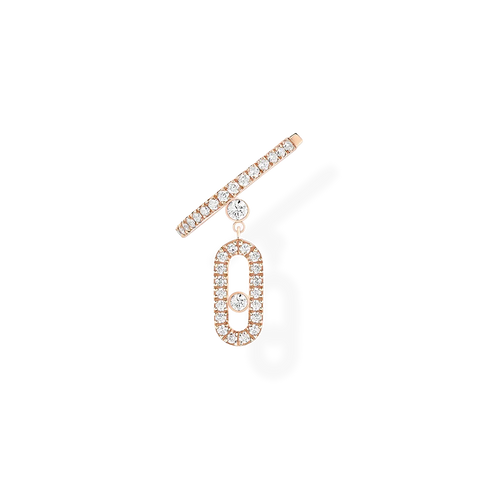 Move Uno Single Clip Pave Drop Earring