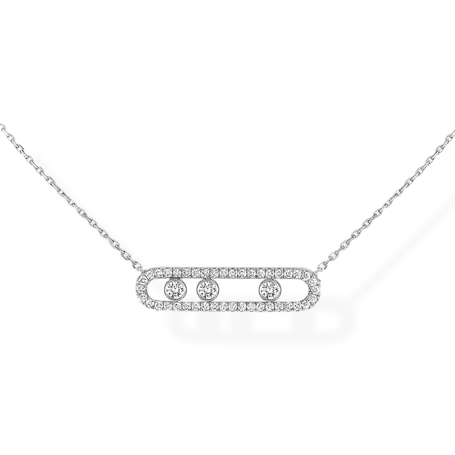 Move Classic Diamond Pave Necklace