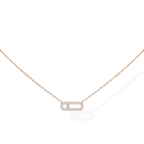 Move Uno Pave Necklace