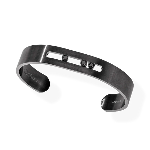 Move Titanium Black Bangle
