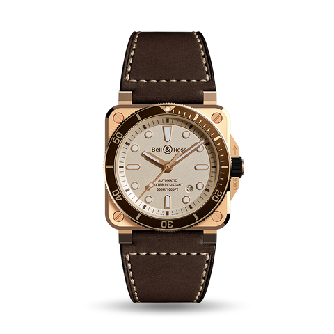 BR 03-92 Diver WhiteBRonze
