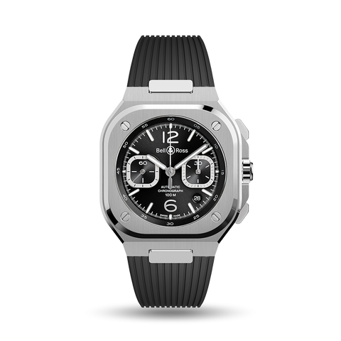 BR 05 Chrono Black Steel