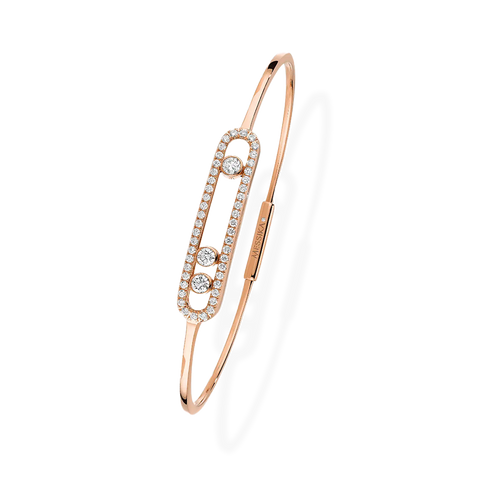 Move Classic Diamond Paved Bangle