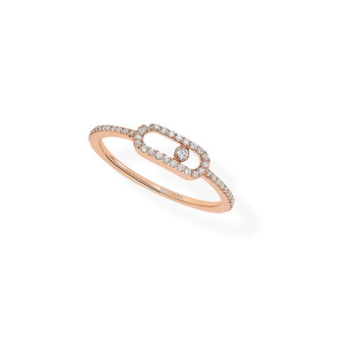Move Uno Paved Diamond Ring