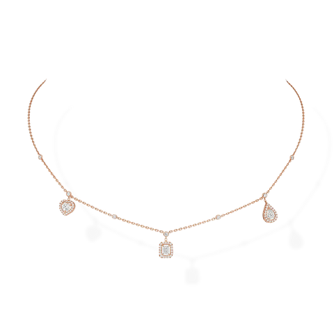 My Twin Trio 3 x 0.15ct Necklace