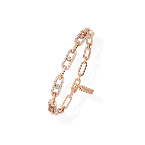 Move Link Multi Diamond Bracelet