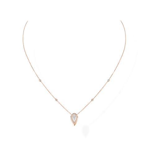 Fiery Necklace 0.10CT