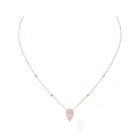 Fiery Diamond Necklace