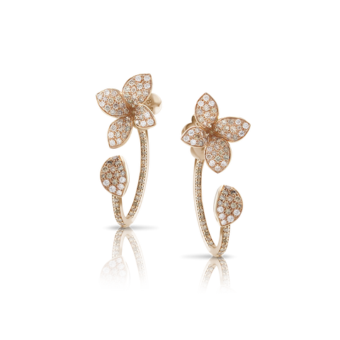 Petit Garden Earrings Pink Gold