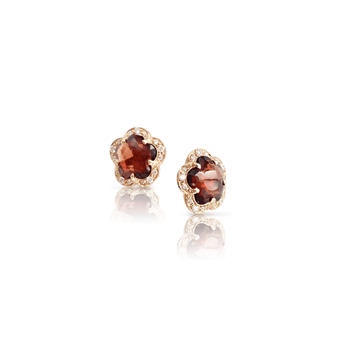 Figlia Dei Fiori Earrings Pink Gold