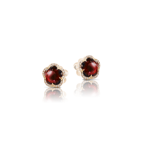 Je T'Aime Earrings Pink Gold