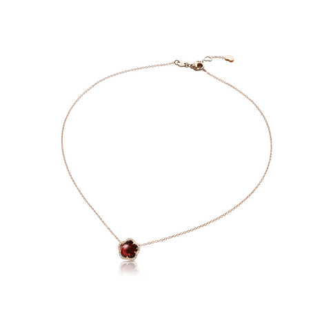 Je T'Aime Necklace Pink Gold