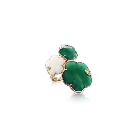 Ton Joli Bouquet Ring Pink Gold