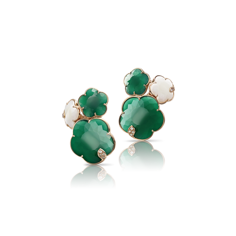 Ton Joli Earrings Pink Gold