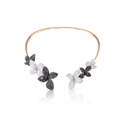 Giardini Segreti Choker White and Pink Gold