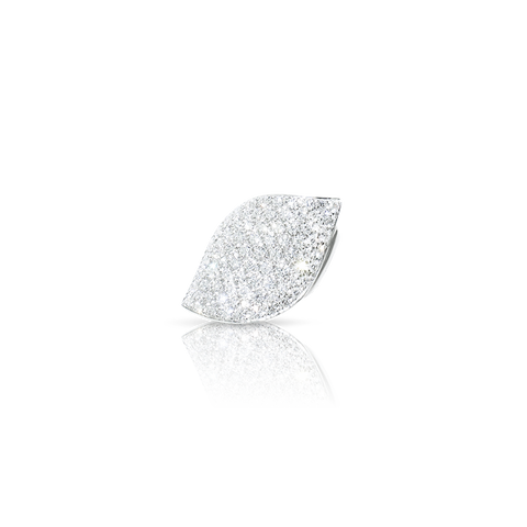 Aleluia Ear Cuff White Gold Single