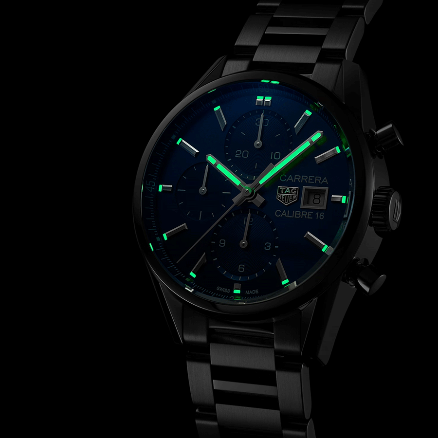 Carrera Chronograph 41 Blue