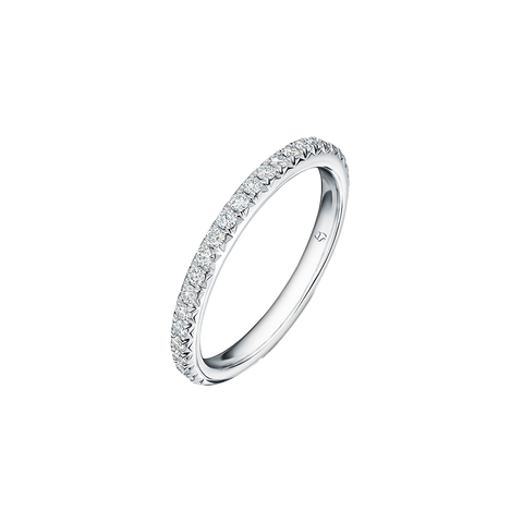 Vela French Cut Pave Band 0.30 ct TDW