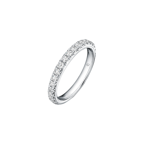Vela French Cut Pave Band 0.50ct TDW