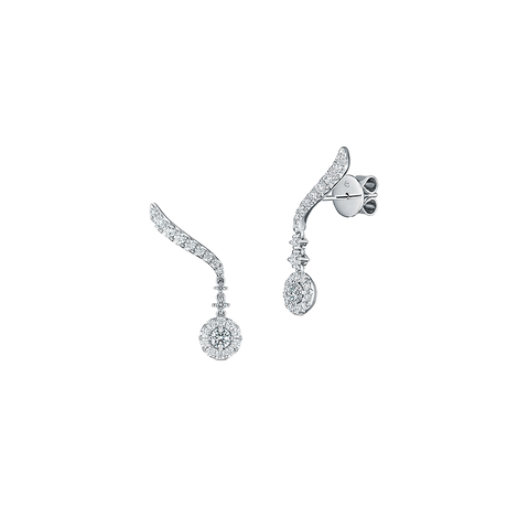 Vela Drop Earrings 0.80 ct TDW