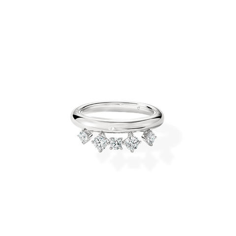 Barre Floating Diamond Ring 0.45 ct TDW