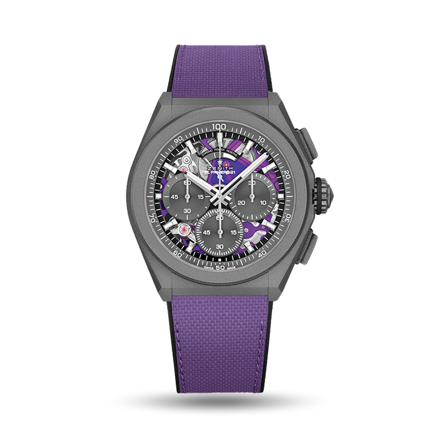 Defy El Primero 21 Ultraviolet Automatic Watch