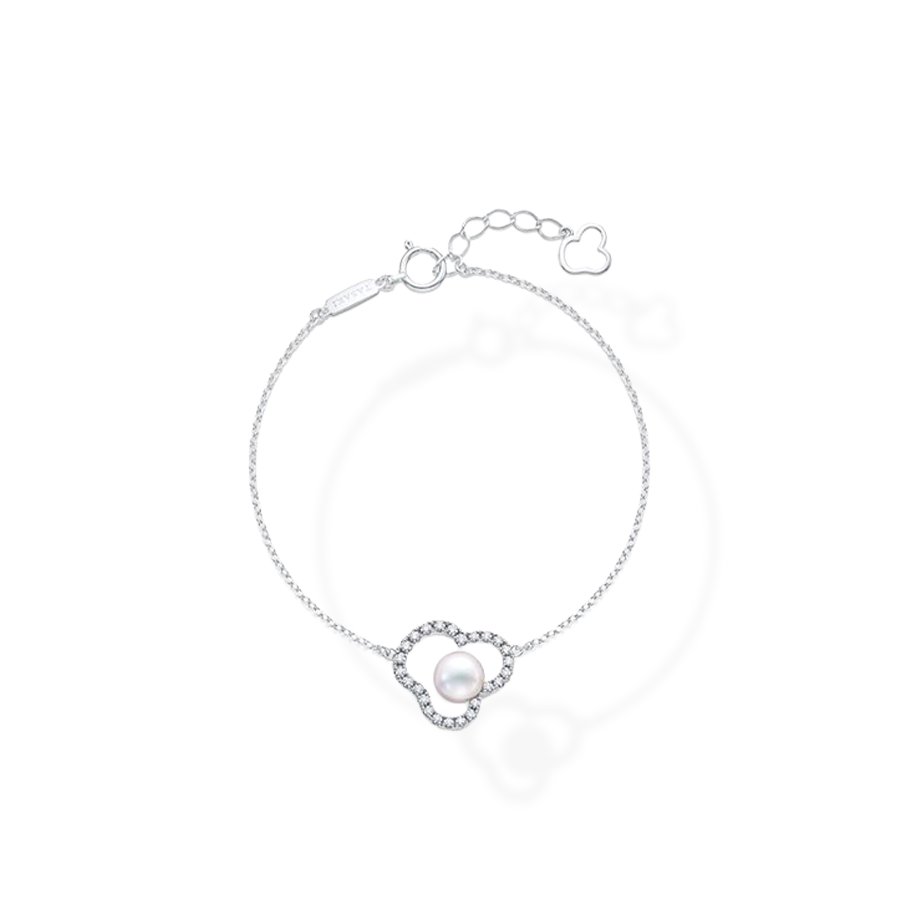Chants Signature Diamond Pave Bracelet