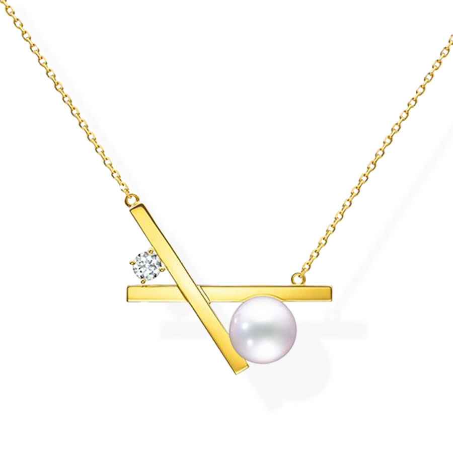 Balance Cross Necklace