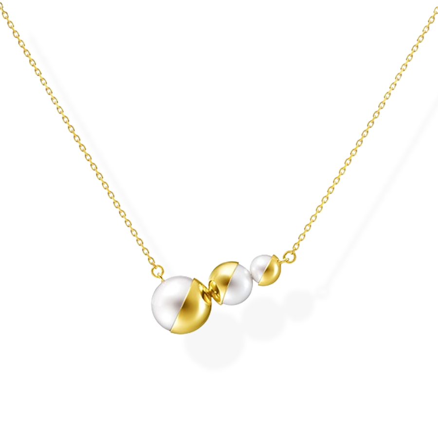 Arlequin Slashed Necklace