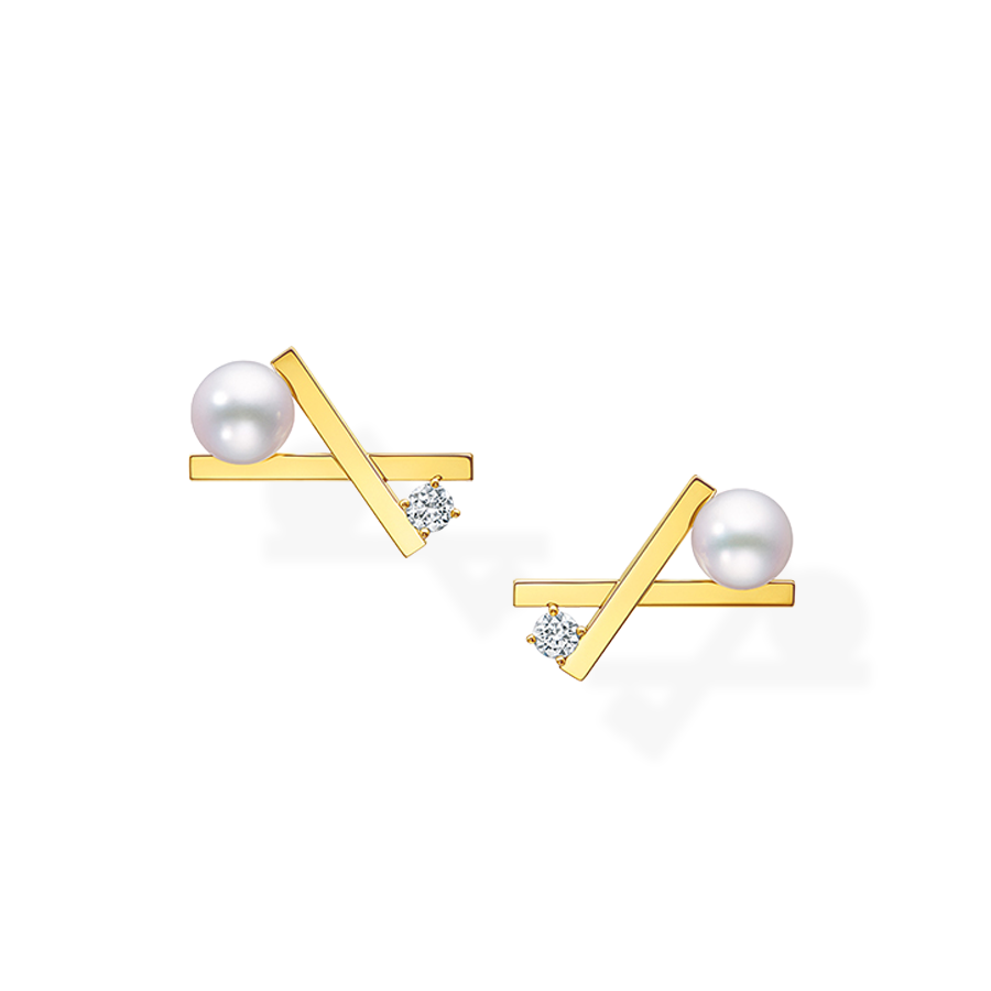 Balance Cross Earrings
