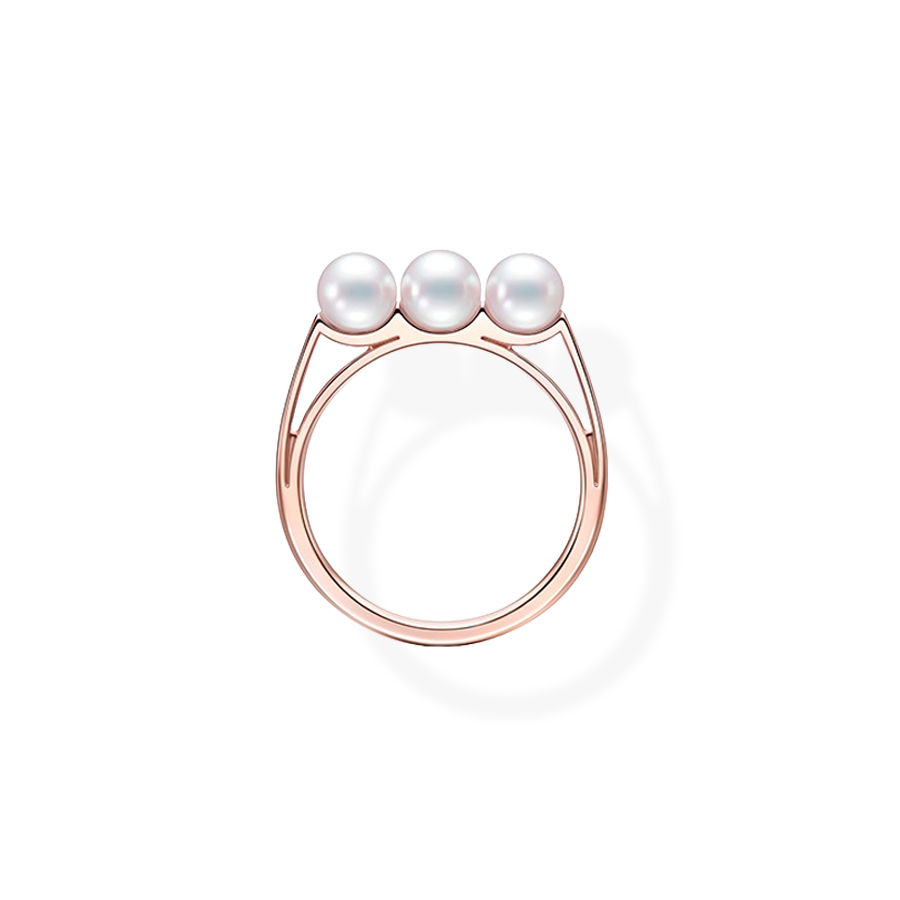 Balance Light Akoya Pearl Ring