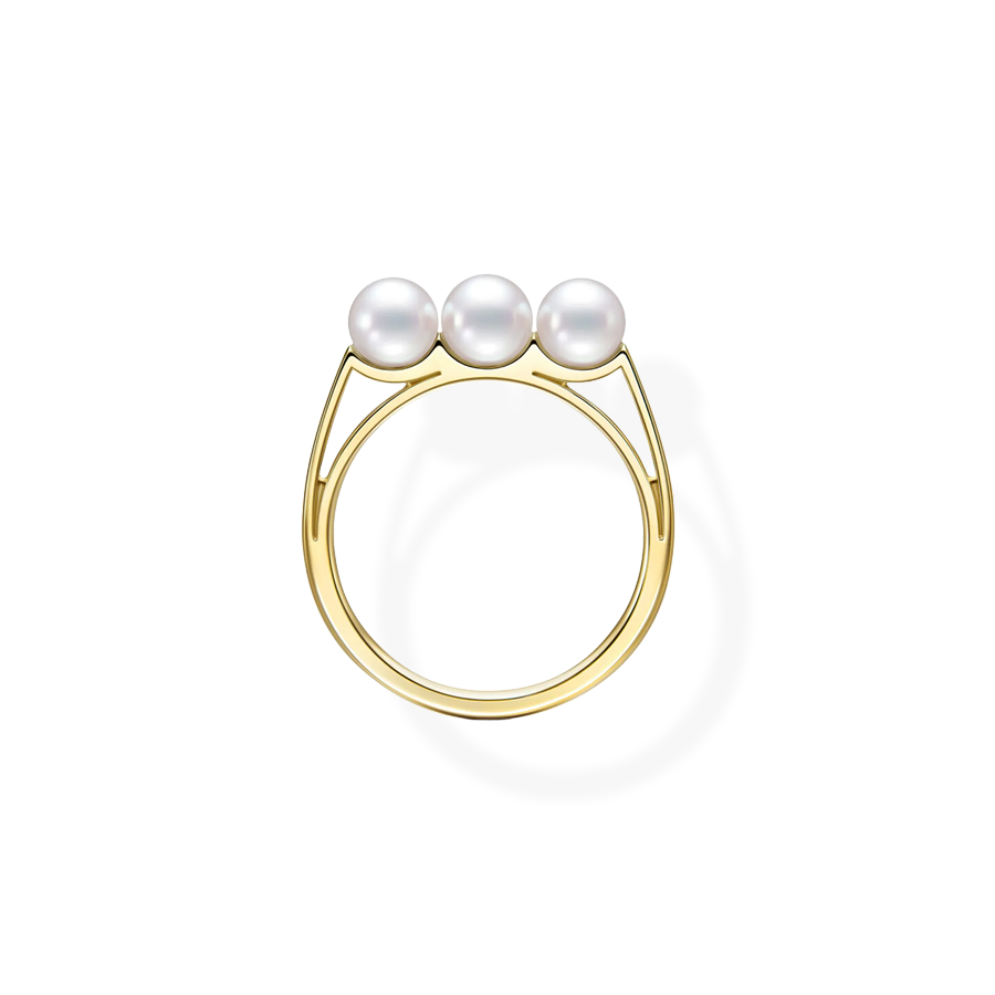 Balance Light Akoya Pearl Ring
