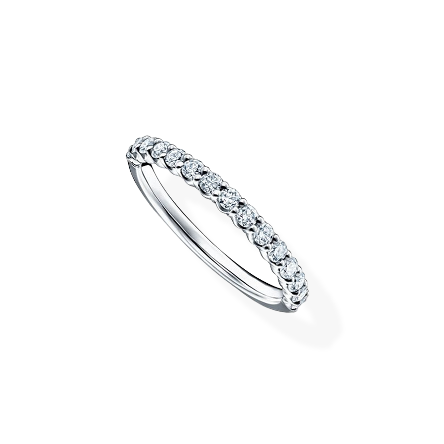 Piacere Half Eternity Ring