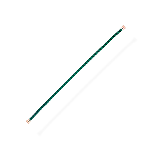 Cable for Medium Buckle in Pink Gold Emerald