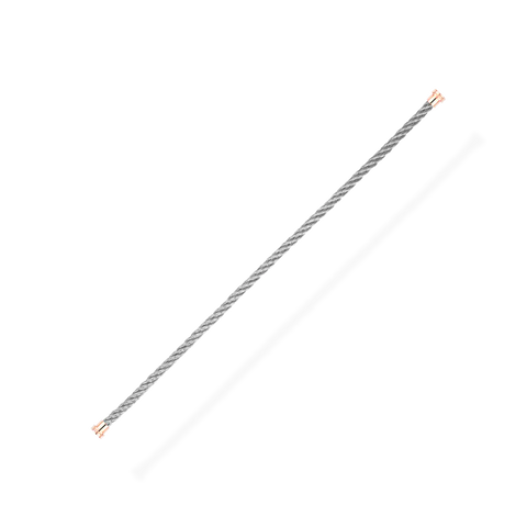 Cable for Medium Buckle in Pink Gold Steel