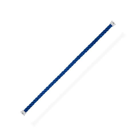 Cable for Large Model Buckle in White Gold Indigo Blue