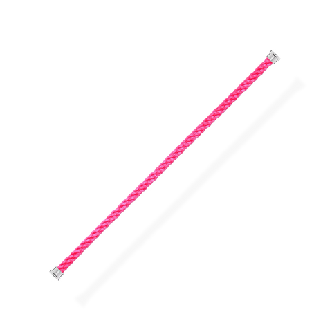 Cable for Large Model Buckle in White Gold Neon Pink