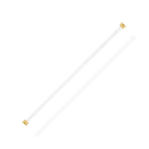 Cable for Large Model Buckle in Yellow Gold White
