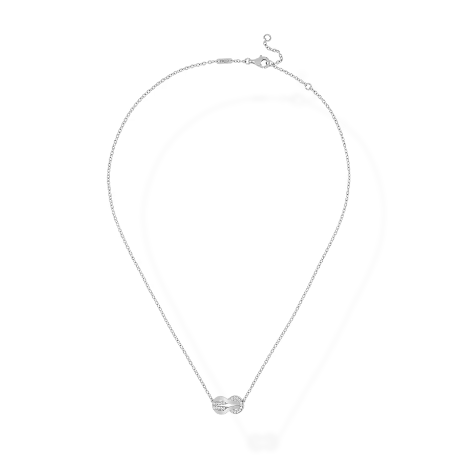 Chance Infinie Necklace White Gold Diamonds