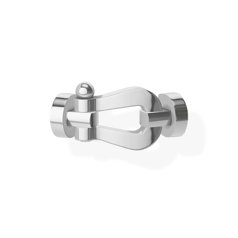 Force 10 Buckle Large White Gold