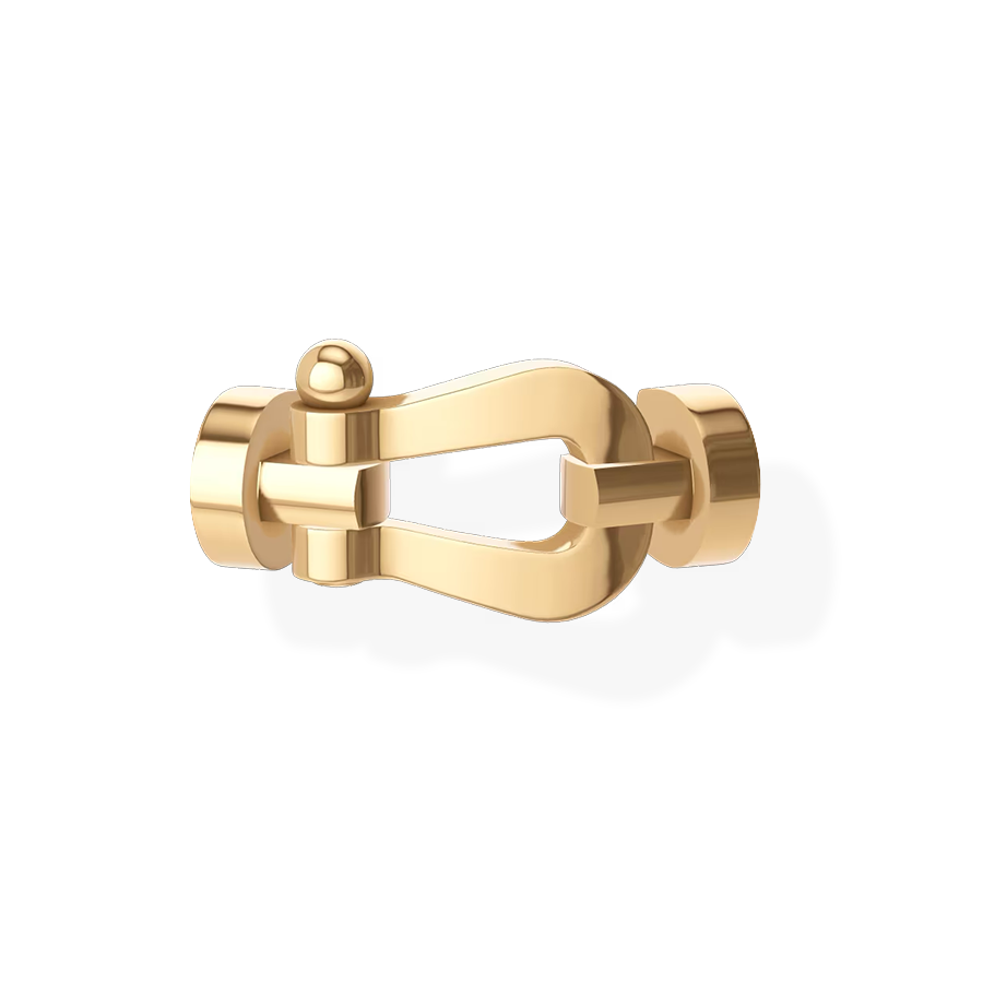 Force 10 Buckle Large Yellow Gold
