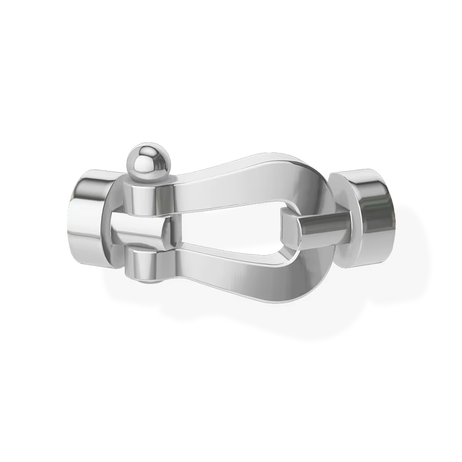 Force 10 Buckle XL White Gold