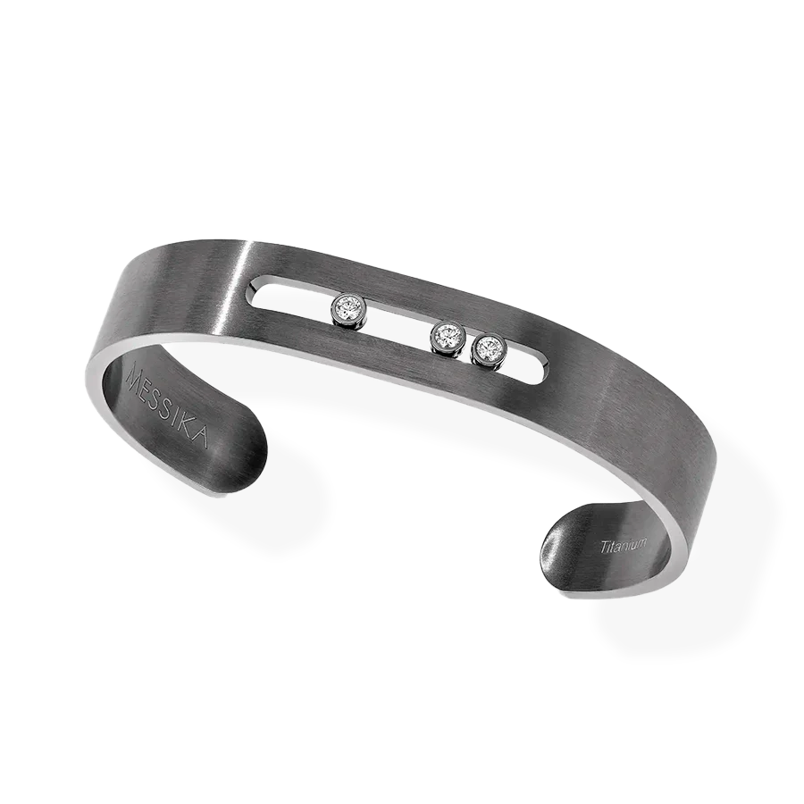 Move Titanium Graphite Bangle