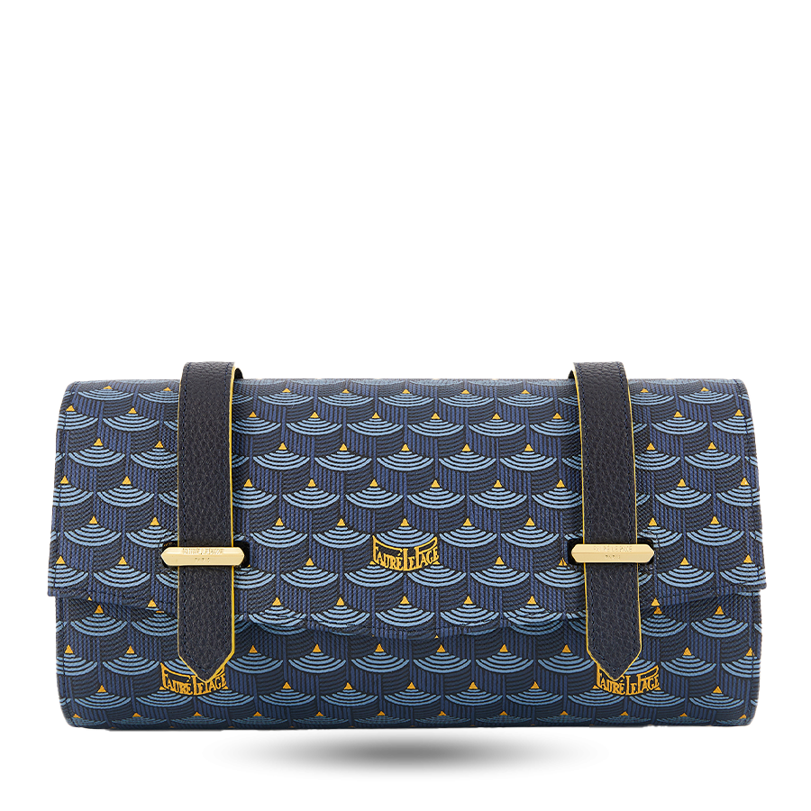 3 Watch Case - Paris Blue