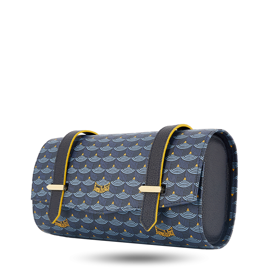 3 Watch Case - Paris Blue
