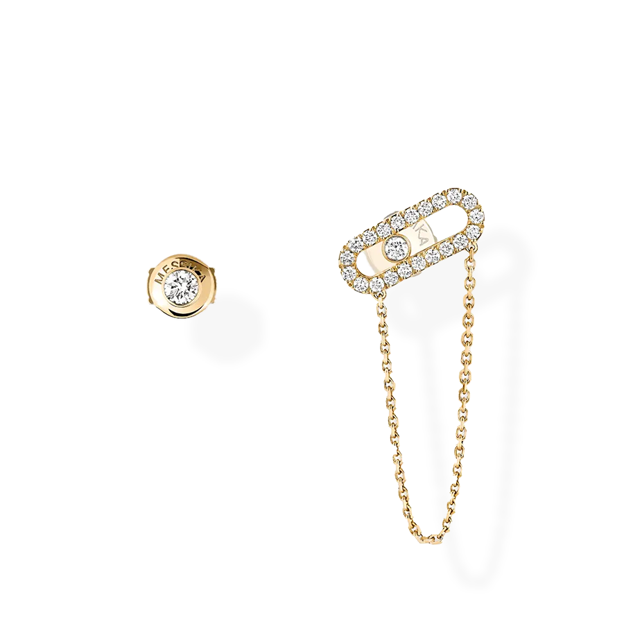 Move Uno Chain and Stud Earrings
